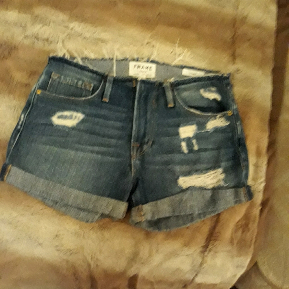 Juniors jean shorts